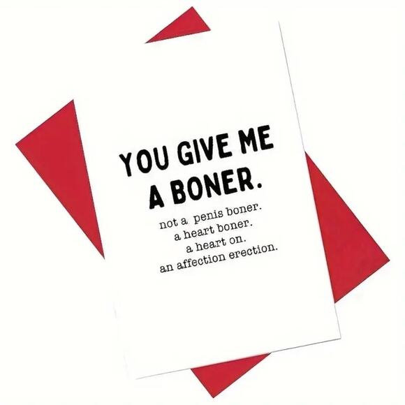 Valentine's Day or Anniversary Funny Card - 5" x 7" - Picture 3 of 7